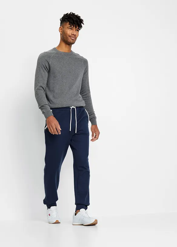 Svetr z jemné pleteniny z čisté bavlny (2 ks v balení), bonprix