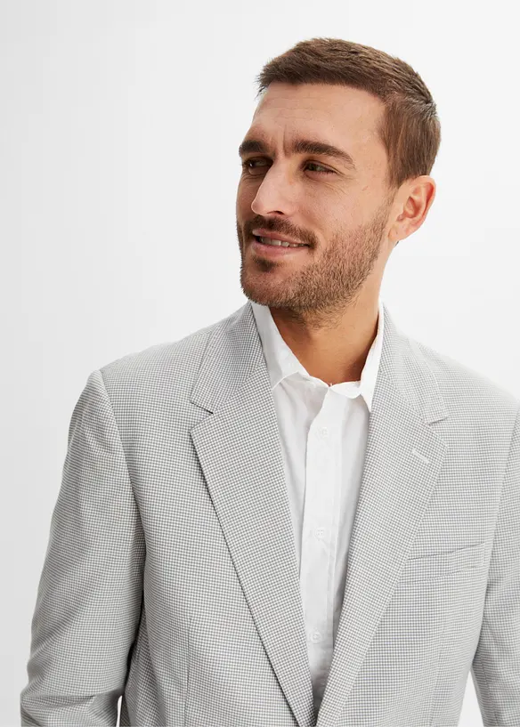 Sako z krepového materiálu, Regular Fit, bonprix