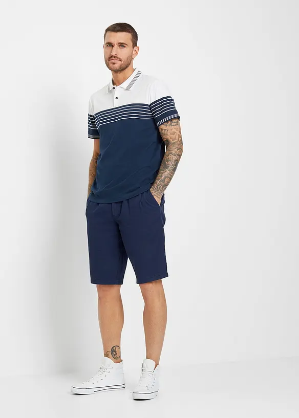 Žerzejové pólo triko z čisté bavlny, bonprix