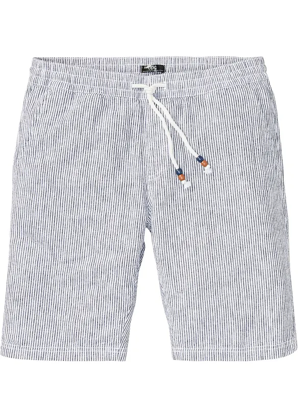 Bermudy Regular Fit se lnem, bonprix