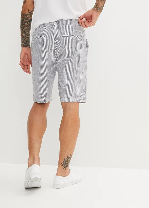 Bermudy Regular Fit se lnem, bonprix