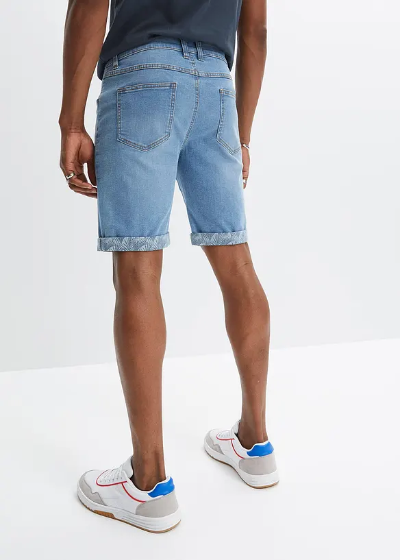 Strečové džínové bermudy, Regular Fit, bonprix