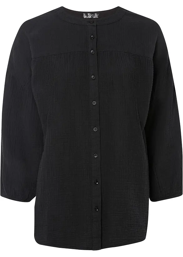 Oversize halenka z mušelínu, bonprix