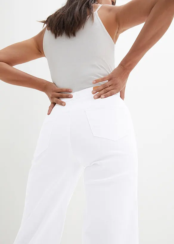 7/8 džíny Wide Fit, bonprix
