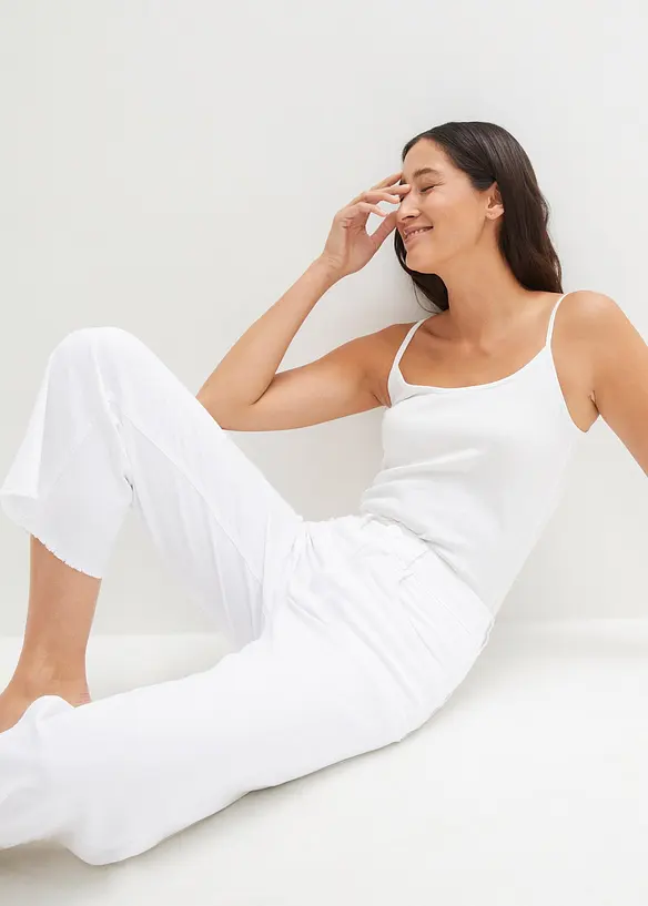 7/8 džíny Wide Fit, bonprix