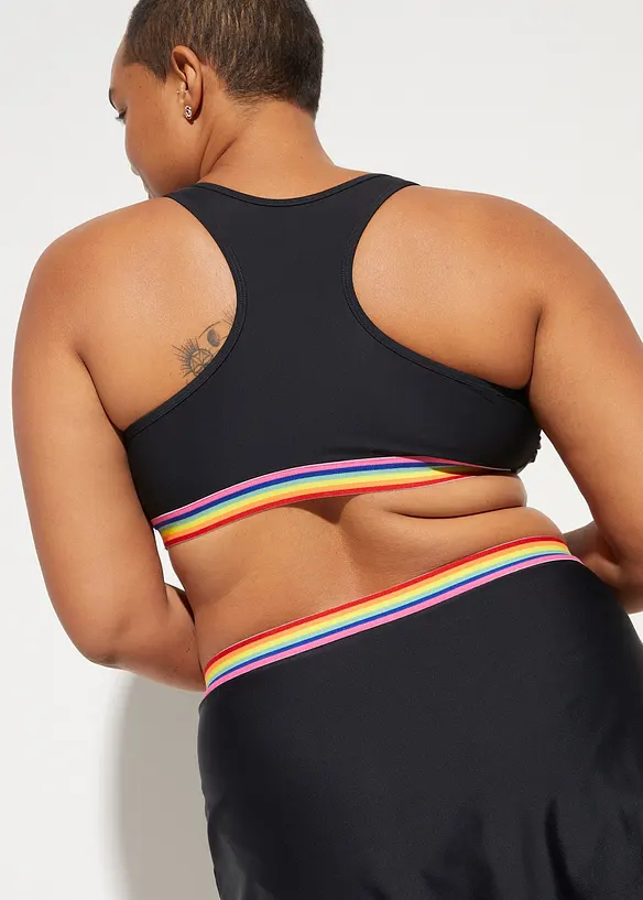 Podprsenkový top, lehce tvarující funkce, bonprix