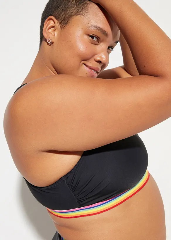 Podprsenkový top, lehce tvarující funkce, bonprix