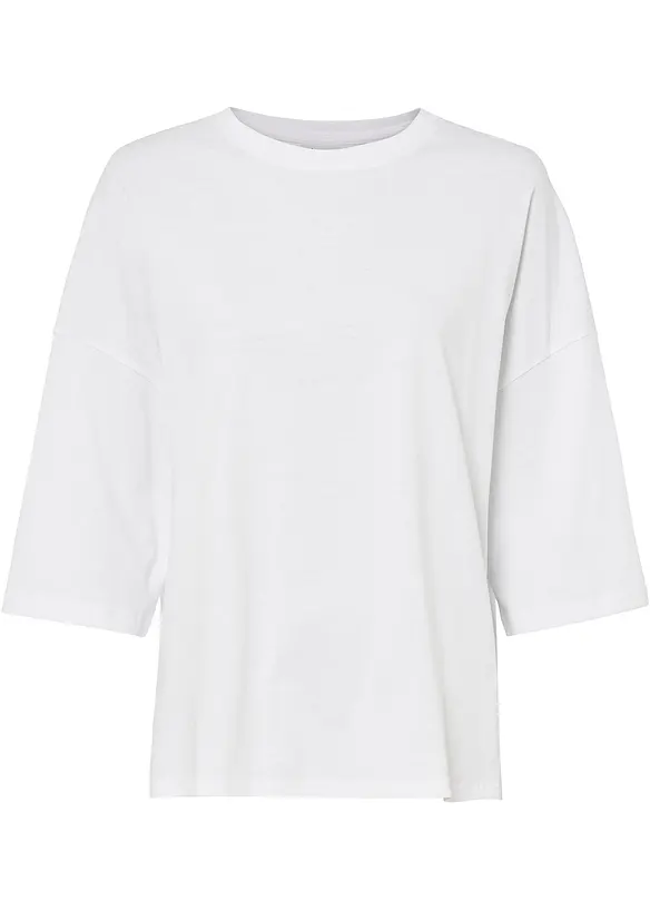 Bavlněné triko Oversized, poloviční rukáv, bonprix