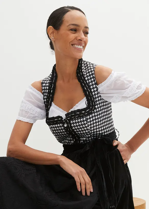 Dirndl se sametovou sukní (2dílná souprava), bonprix