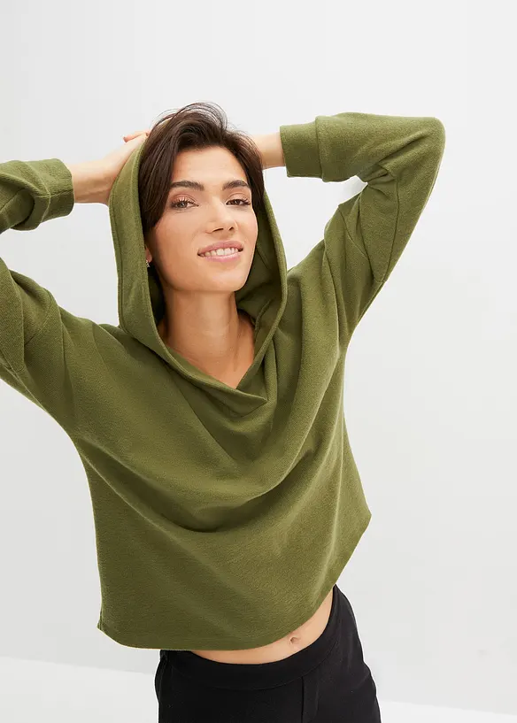 Mikina s kapucí, střih Regular Fit, bonprix
