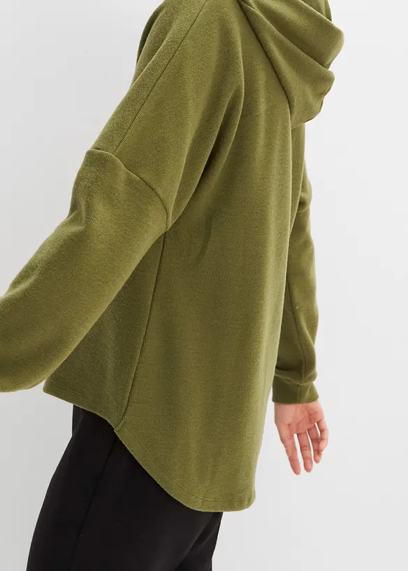 Mikina s kapucí, střih Regular Fit, bonprix