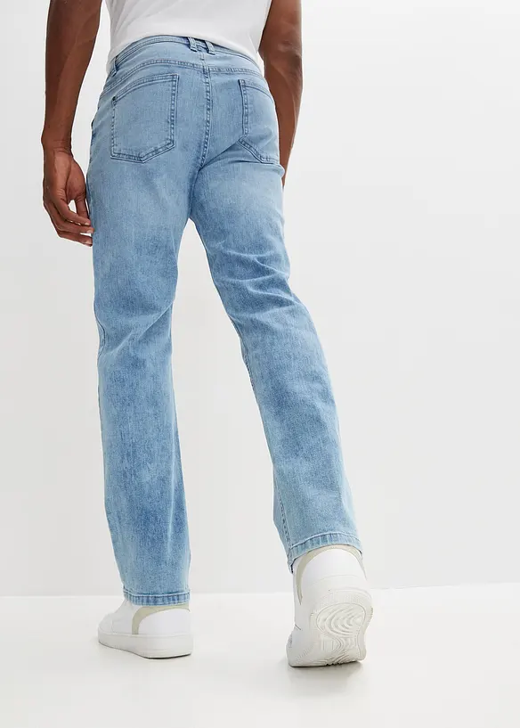 Strečové džíny s pohodlným střihem, Regular Fit, Straight, bonprix