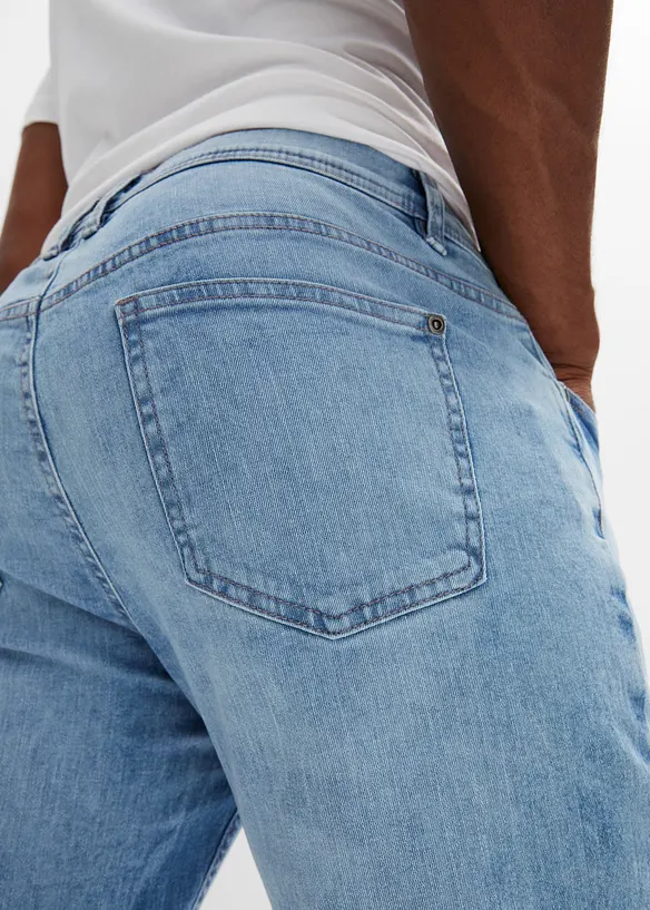 Strečové džíny s pohodlným střihem, Regular Fit, Straight, bonprix