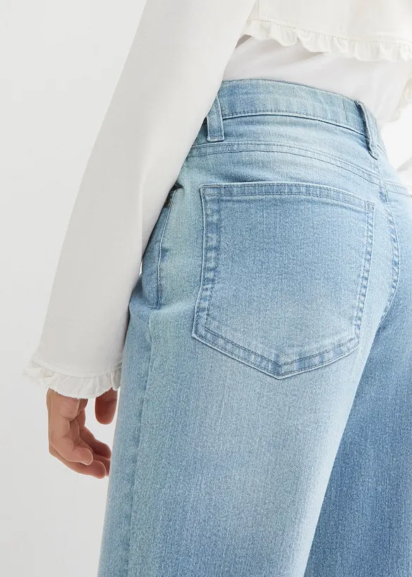 Džíny Bootcut, Mid Waist, bonprix