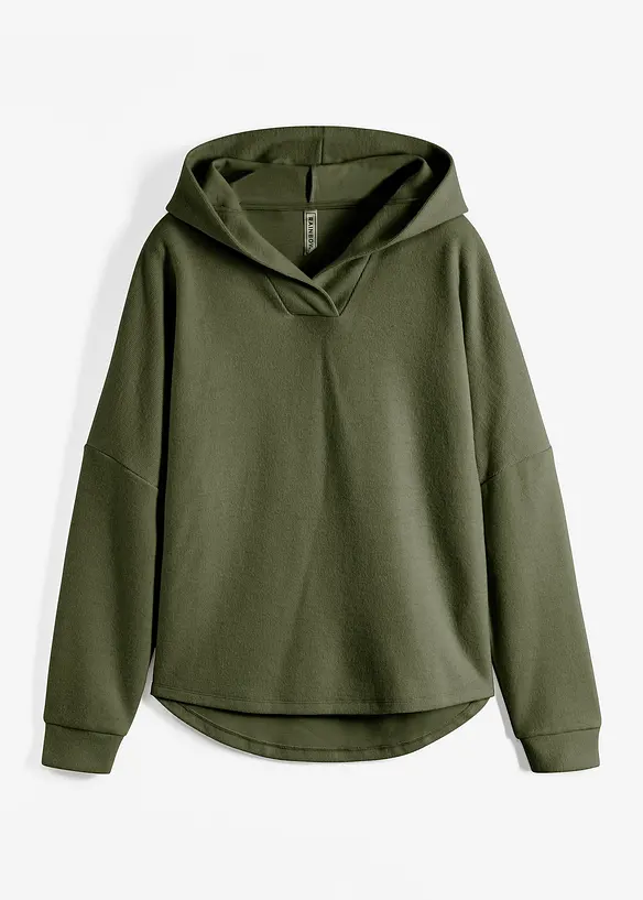Mikina s kapucí, střih Regular Fit, bonprix
