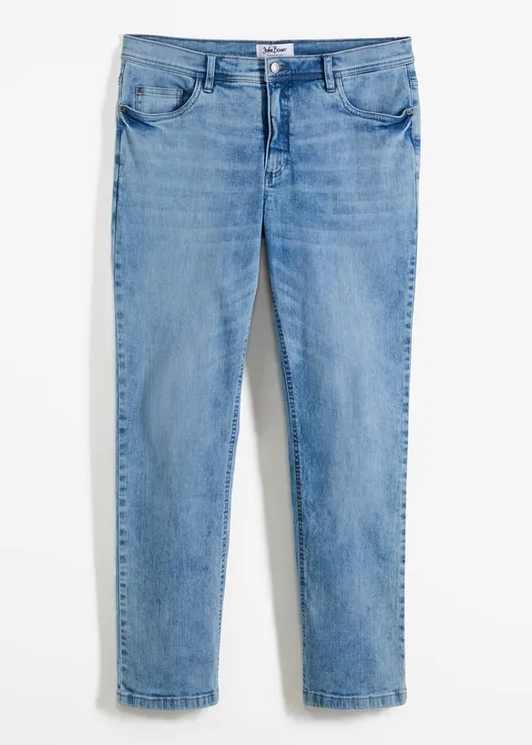 Strečové džíny s pohodlným střihem, Regular Fit, Straight, bonprix
