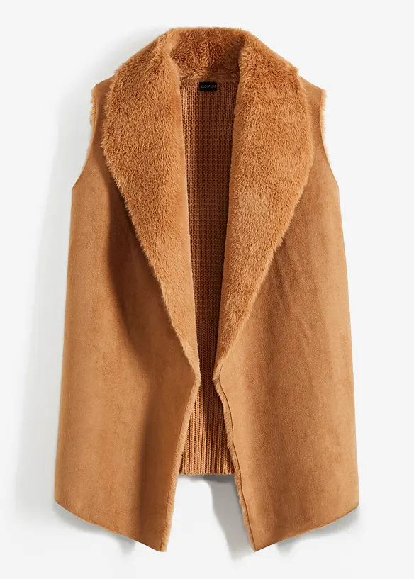 Vesta z umělé kožešiny, bonprix