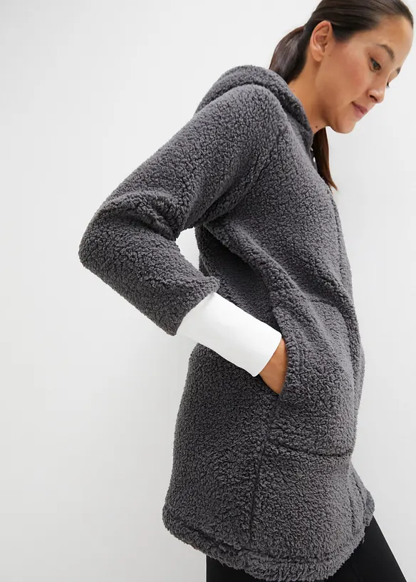 Bunda z plyšového flísu, bonprix