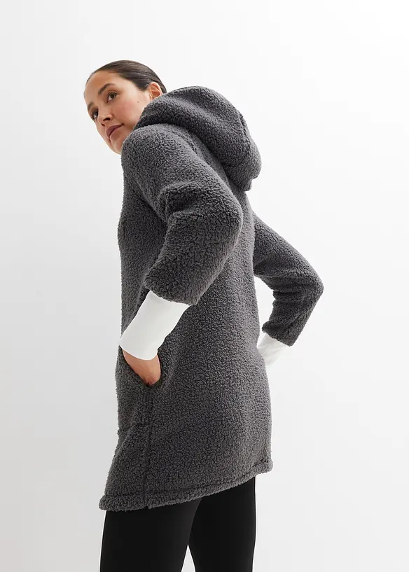 Bunda z plyšového flísu, bonprix