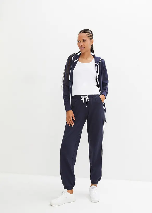 Joggingové kalhoty z bavlny, bonprix