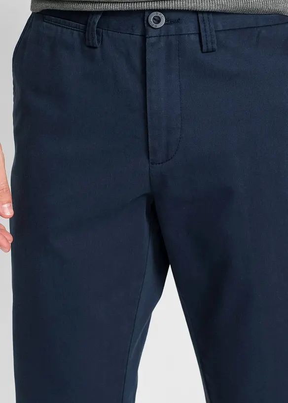 Chino kalhoty z čisté bavlny Regular Fit, Straight, bonprix