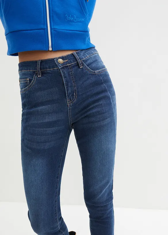 7/8 Ultra Soft džíny, Slim Fit, bonprix