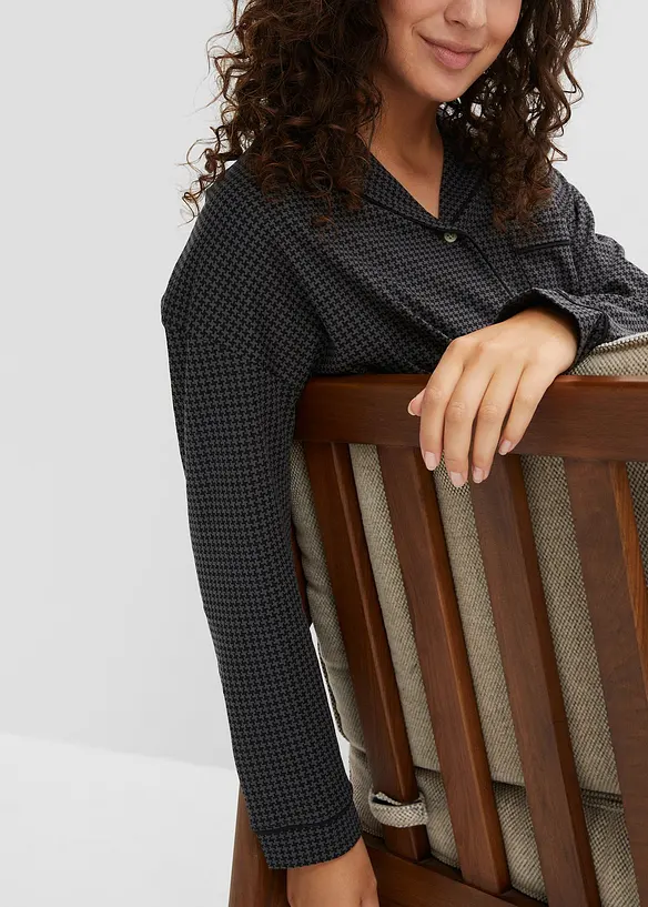 Noční košile Oversized s knoflíky, bonprix