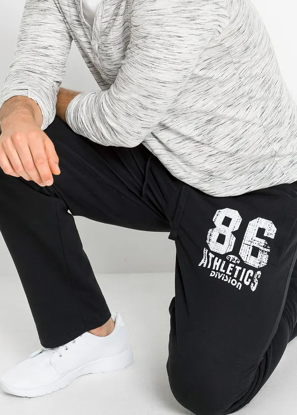 Joggingové kalhoty z čisté organické bavlny, bonprix