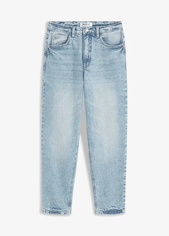 Mom džíny High Waist, malý podíl streče, zkrácené, bonprix