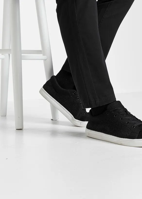 Keprové kalhoty z čisté bavlny Regular Fit, Straight, bonprix