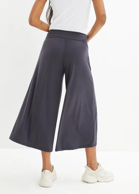 Kalhoty Culotte na doma, se širokými nohavicemi, bonprix