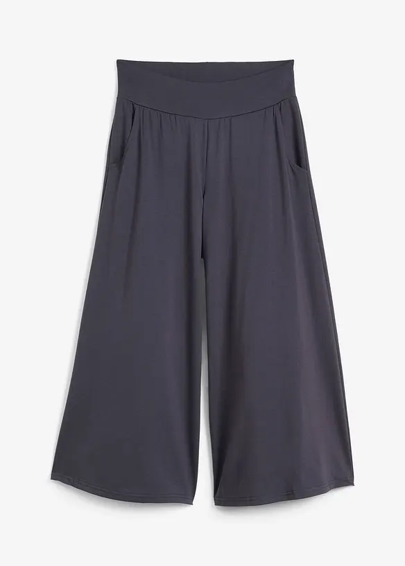 Kalhoty Culotte na doma, se širokými nohavicemi, bonprix