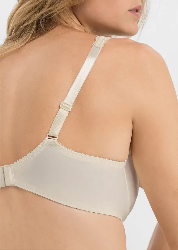 Zmenšovací podprsenka s polstrovanými ramínky (2 ks v balení), bonprix