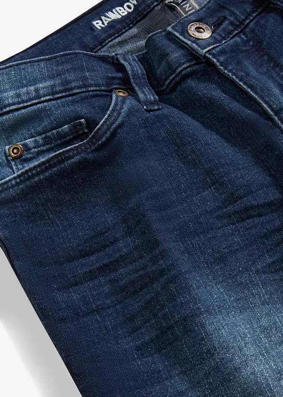Džíny Super Skinny, Mid Waist, zkrácené, bonprix