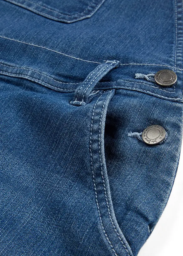 Džíny s laclem, Wide Leg, bonprix