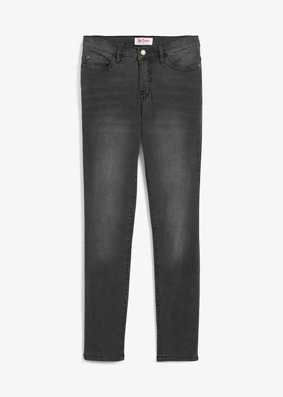 Stahovací džíny, Slim Fit, High Waist, bonprix