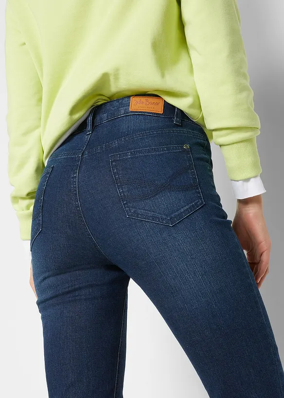 Skinny džíny High Waist, zkrácené, bonprix