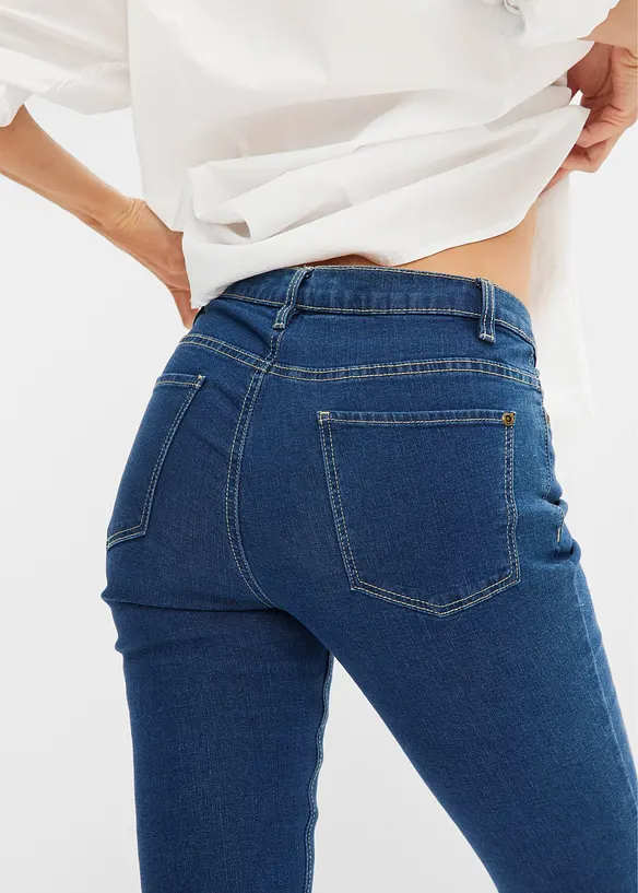 Strečové Skinny džíny, Mid Waist, bonprix