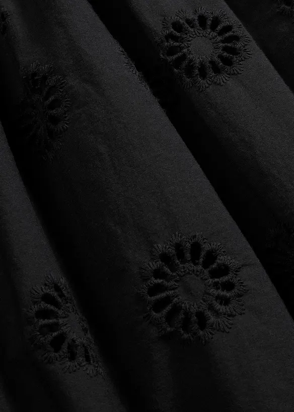 Dlouhá sukně z organické bavlny, bonprix