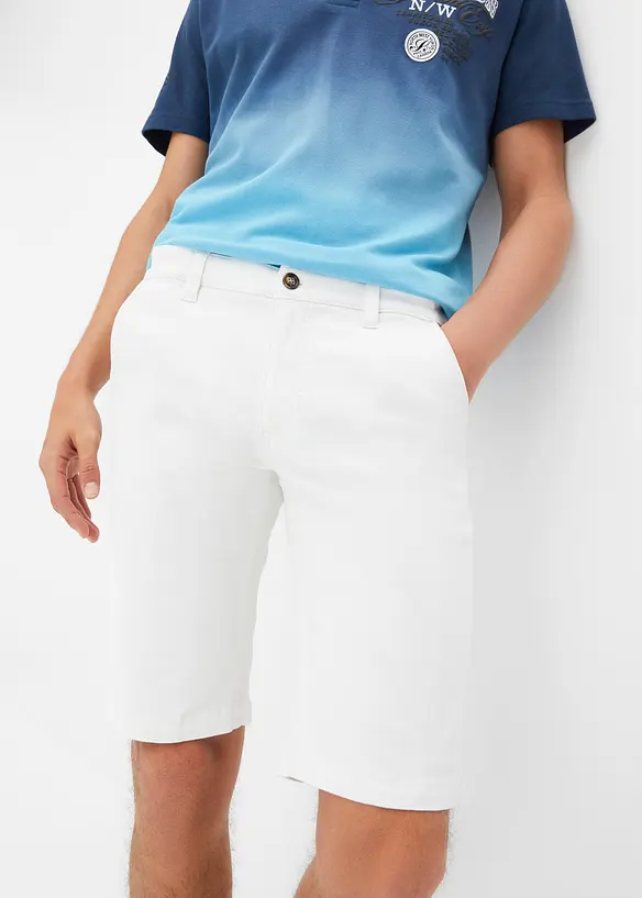Chino bermudy, Slim Fit, bonprix