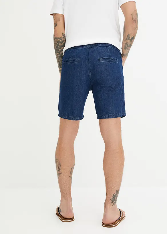 Džínové šortky bez zapínání, Regular Fit, bonprix