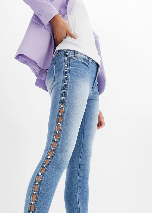 Strečové džíny Skinny, Mid Waist, bonprix