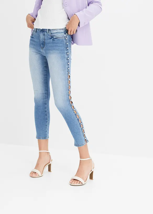 Strečové džíny Skinny, Mid Waist, bonprix