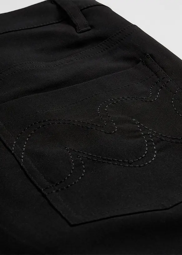 Strečové bengalínové kalhoty Bootcut, bonprix