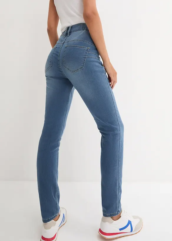 Super strečové džíny Slim Fit, High Waist, bonprix
