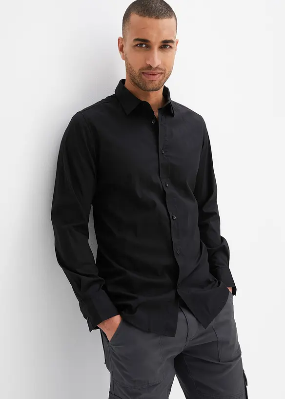 Business košile se strečem, Slim Fit, bonprix