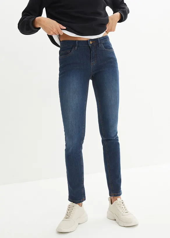 Strečové džíny Skinny, Mid Waist, bonprix