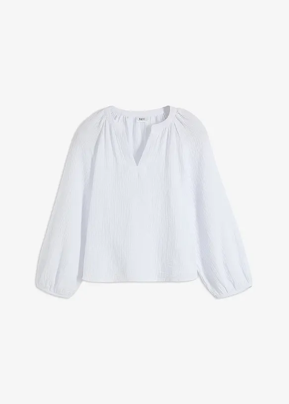 Oversize halenka z mušelínu, bonprix