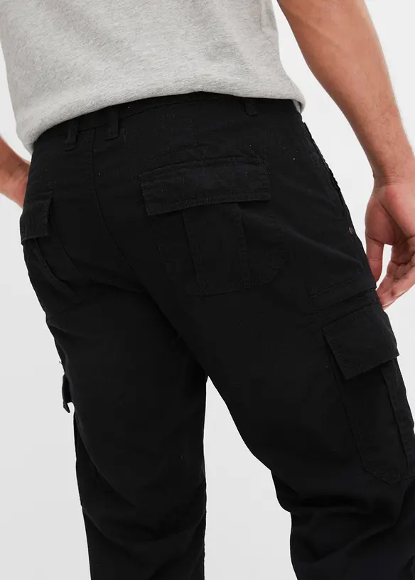 Dlouhé cargo bermudy, Regular Fit, z čisté bavlny, bonprix