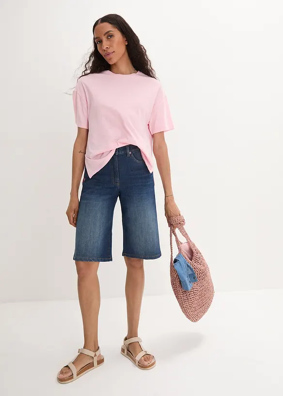Oversize triko s potiskem, bonprix